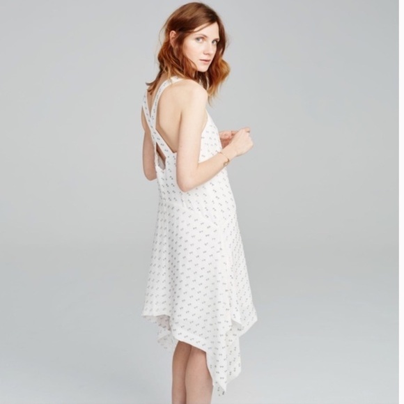 Club Monaco Seanelle Clip Dot Dress - Picture 1 of 8
